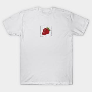 Cute little strawberry illustration T-Shirt